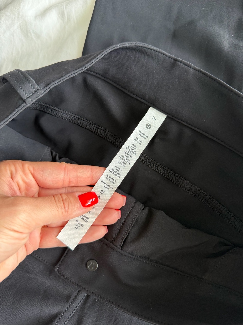NWT Lululemon City Sleek Slim-Fit HR Pant - Picture 6 of 9
